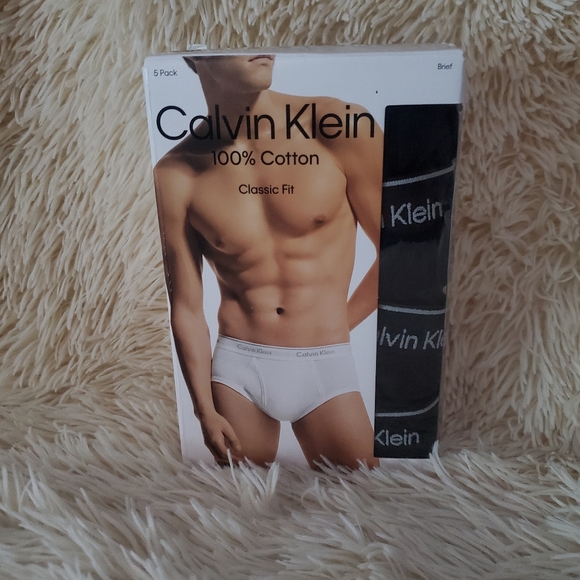 Calvin Klein Men's Cotton Classics 5-pack Brief - Picture 5 of 12